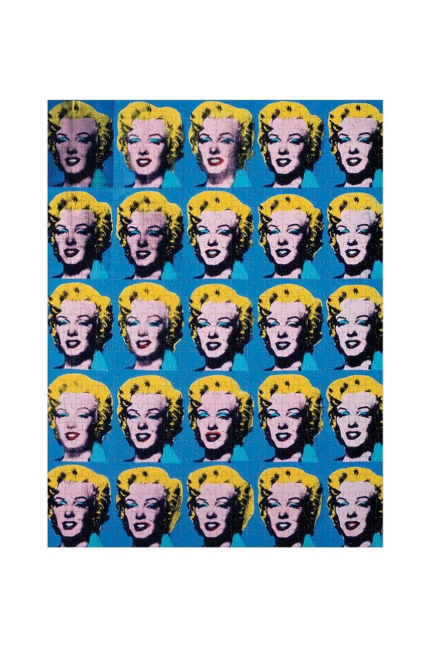 Puzzle dwustronne Andy Warhol Marilyn z kolorowym wzorem pop art słynnej aktorki