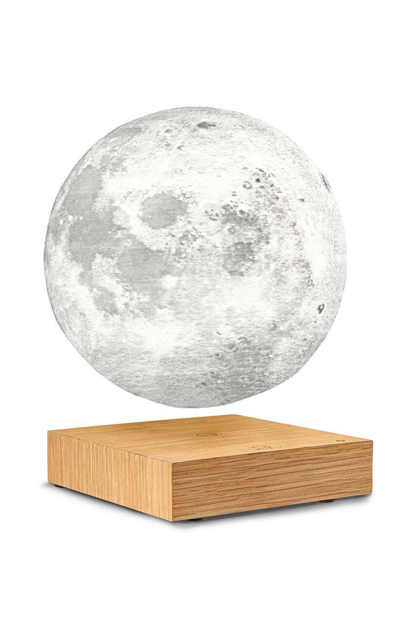 WABOBA AB inteligentna lampa księżycowa z efektem lewitacji na drewnianej podstawie