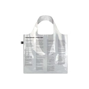 Yamann transparentna torba podręczna z nadrukiem tekstu na jasnym tle