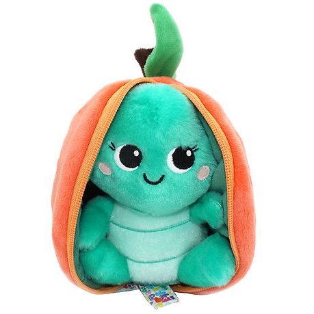 Pluszak żółw brzoskwinia miękki zielony żółwik w futerale w kształcie brzoskwini