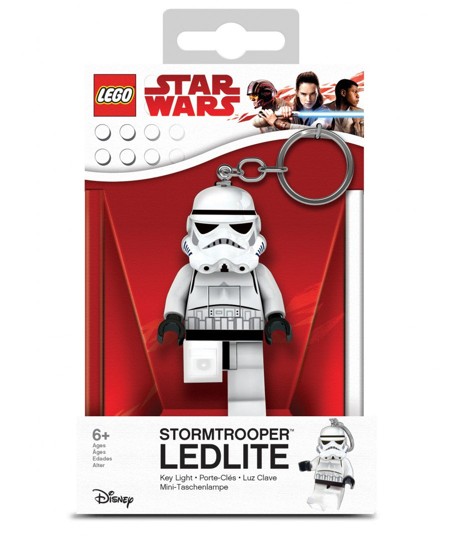 Brelok LEGO Star Wars Stormtrooper z diodą LED na breloczku do kluczy