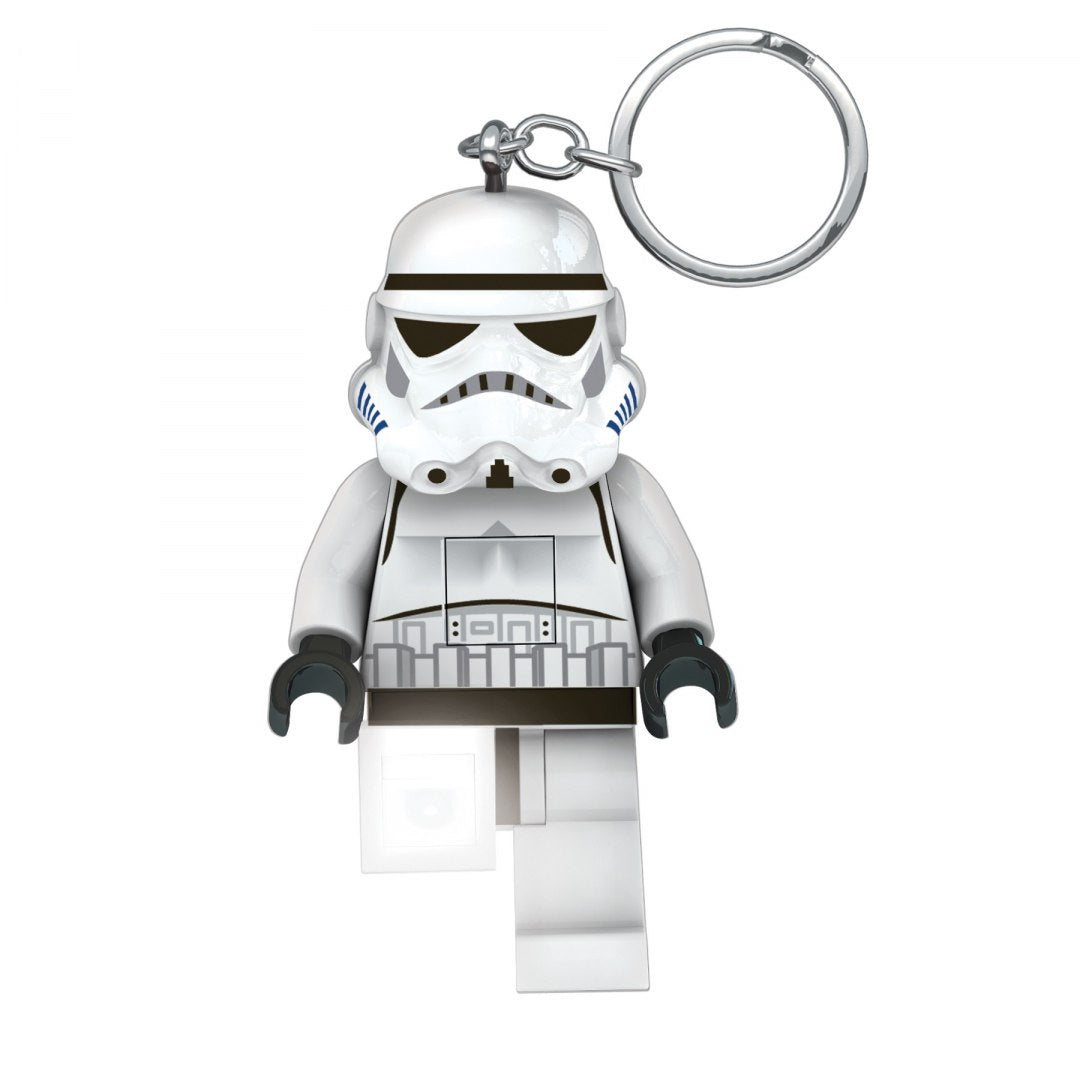 brelok LEGO Star Wars Stormtrooper z kółkiem do kluczy, figurka białego żołnierza