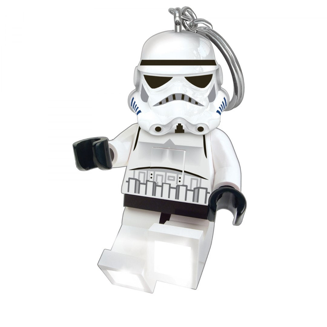 Brelok LEGO Star Wars Stormtrooper w kształcie minifigurki szturmowca z kluczem