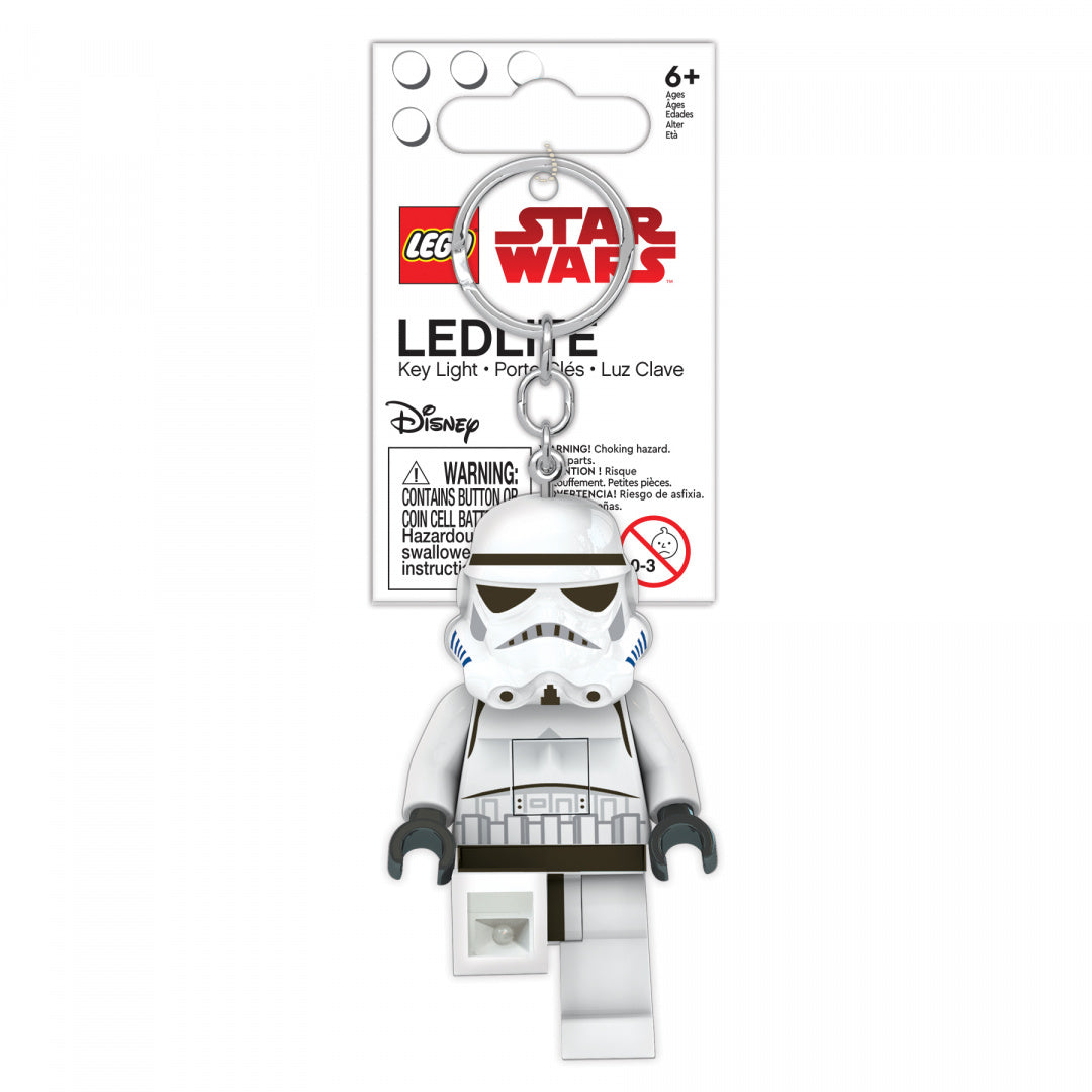brelok LEGO Star Wars Stormtrooper brelok z figurką szturmowca i latarką