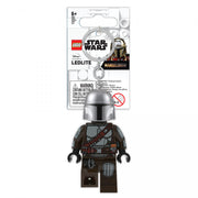 brelok LEGO Star Wars Mandalorian z figurką i metalowym hełmem na opakowaniu