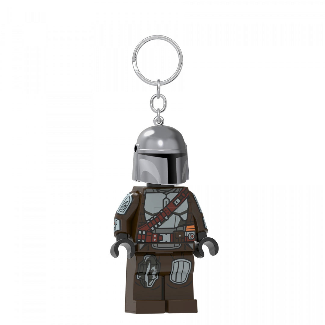 Brelok LEGO Star Wars Mandalorian postać z hełmem i detalami z serii Star Wars