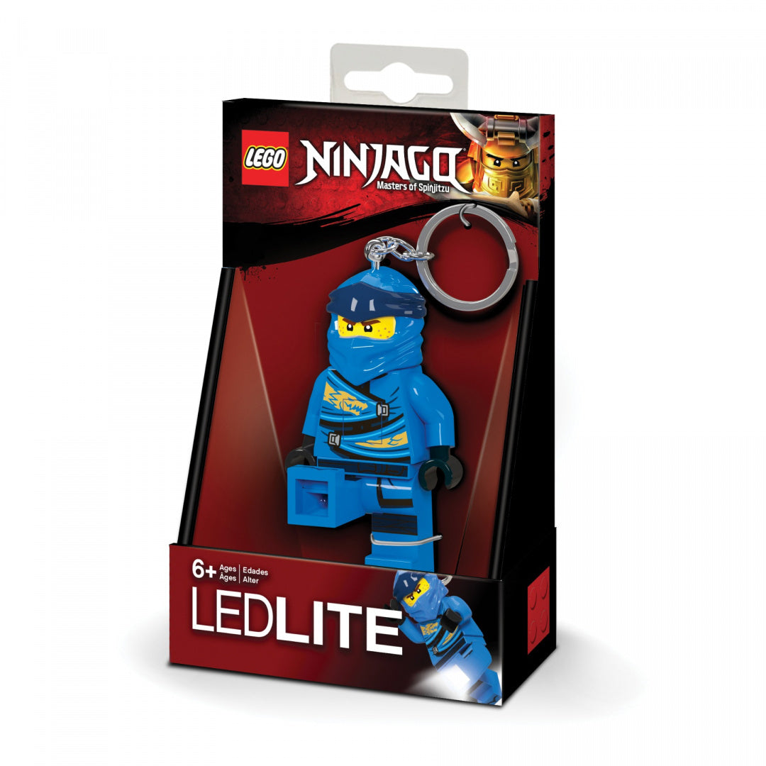 brelok z latarką LEGO Ninjago Jay niebieska figurka z LED w opakowaniu MOB