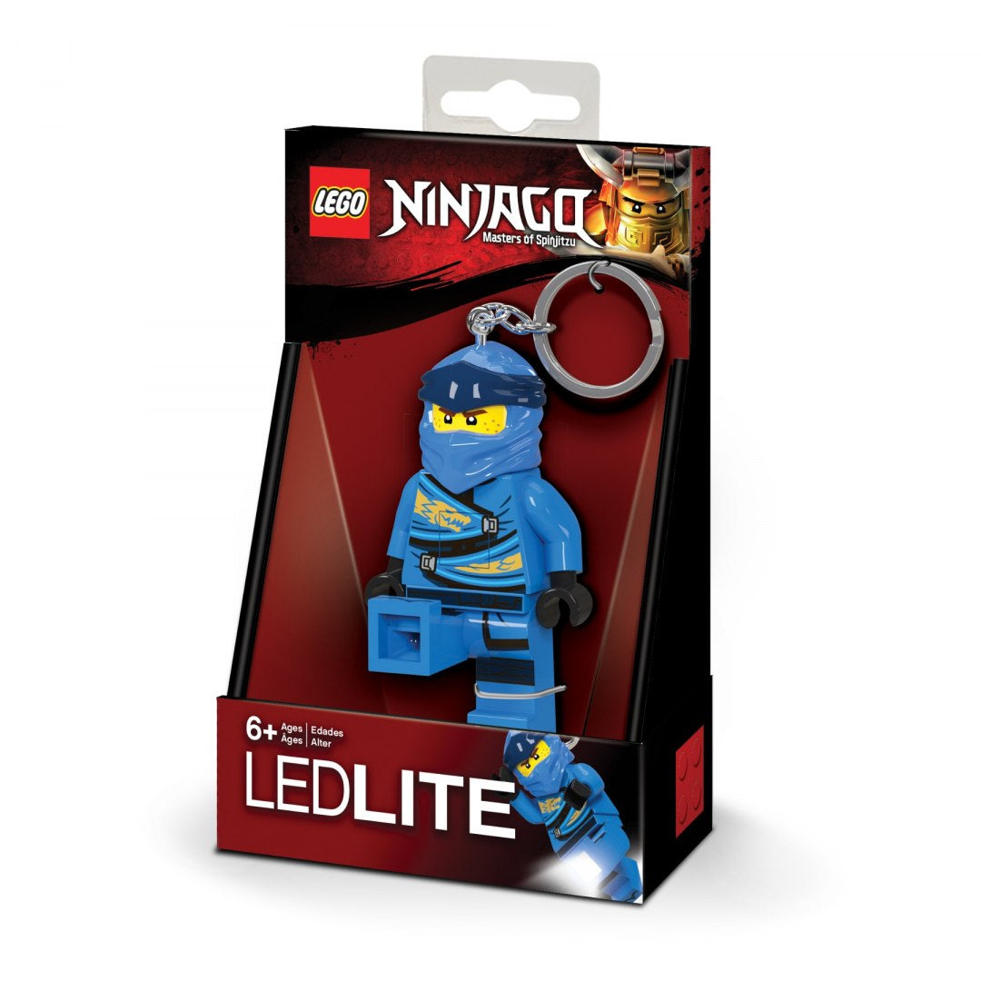 brelok z latarką LEGO Ninjago Jay niebieska figurka z LED w oryginalnym opakowaniu MOB