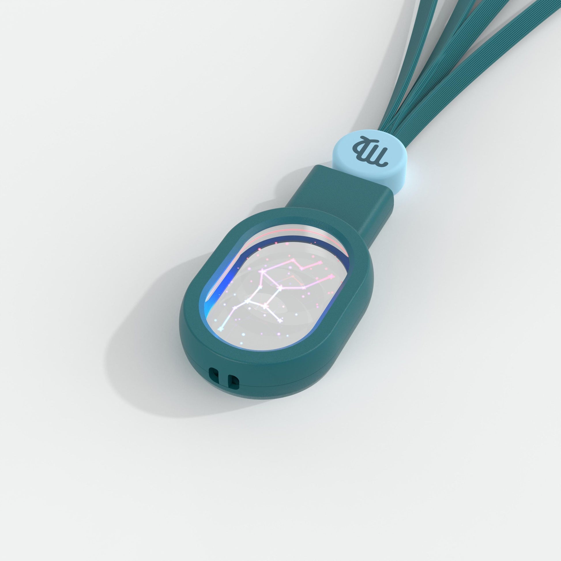 Kabel 5 w 1 Zodiak Strzelec z konstelacją i nadrukiem znaku zodiaku na obudowie