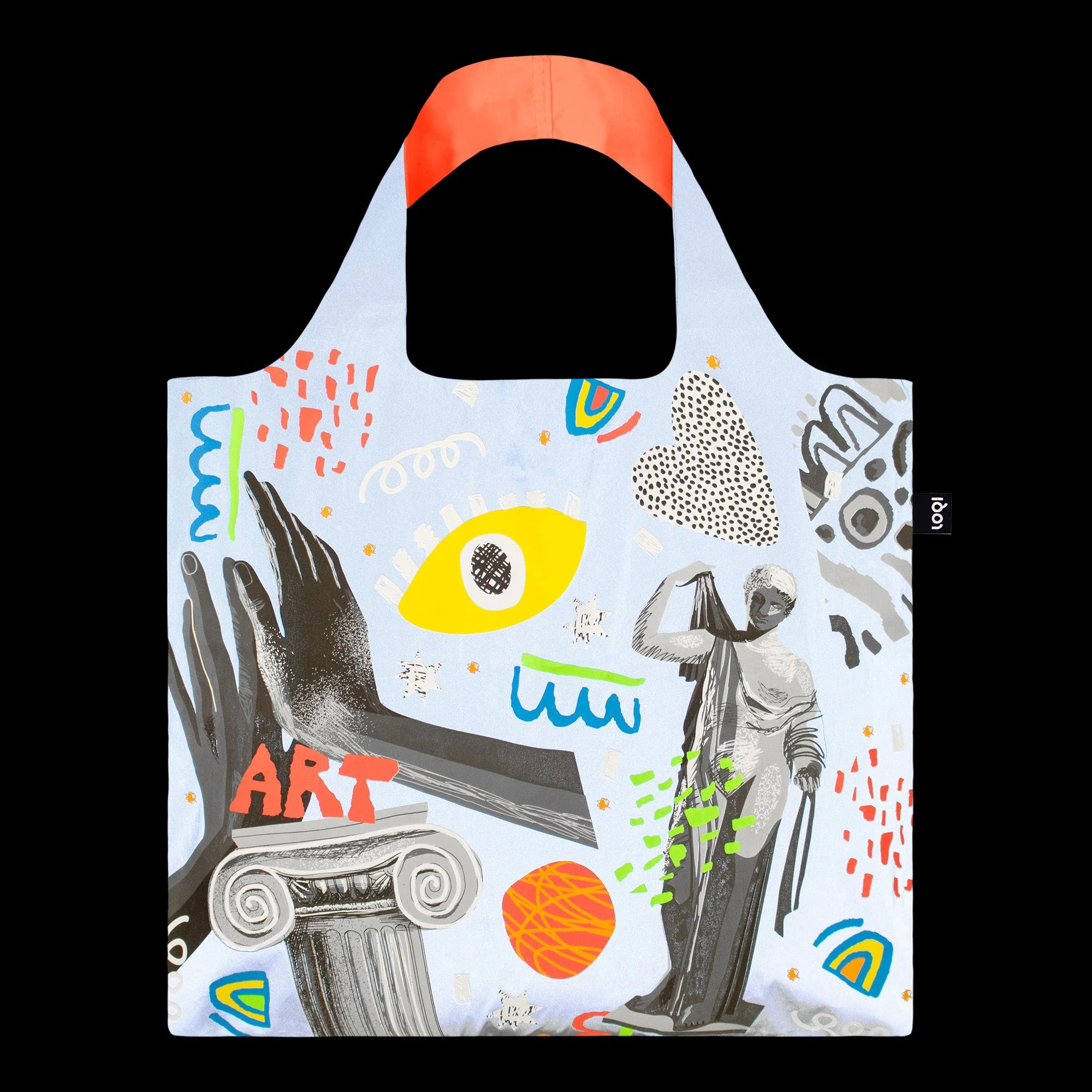 LOQI Classic Art Bag (Reflective)