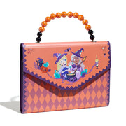 Tatuajes de Halloween y pegatinas para uñas en una bolsa