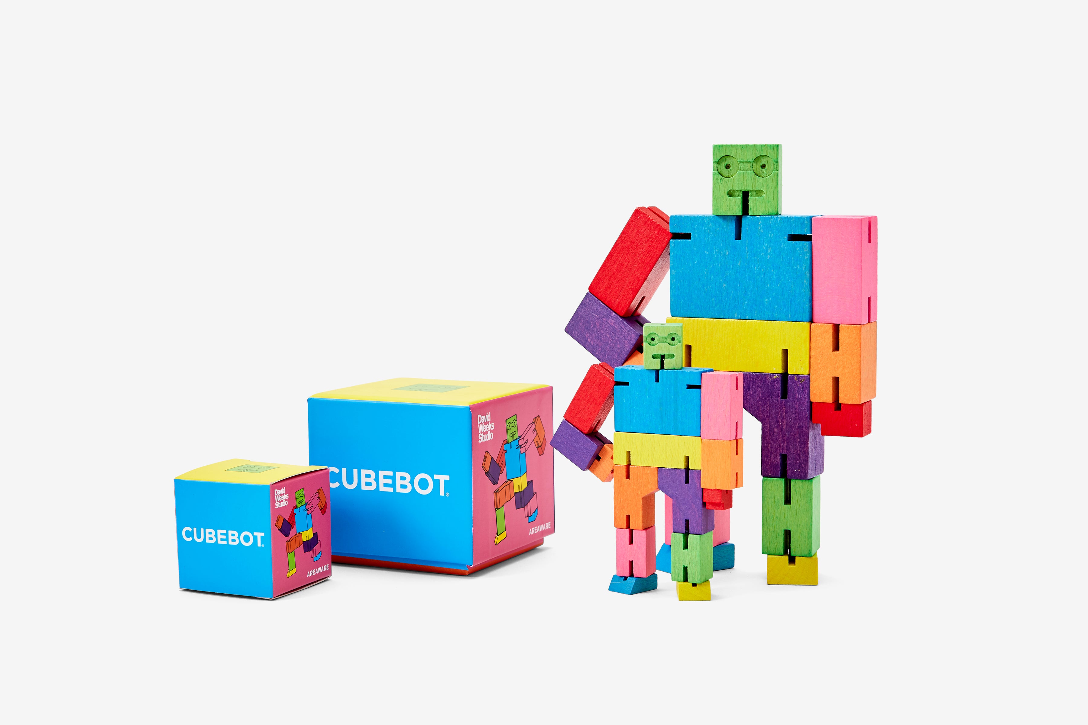 Cubebot micro Areaware – multicolor