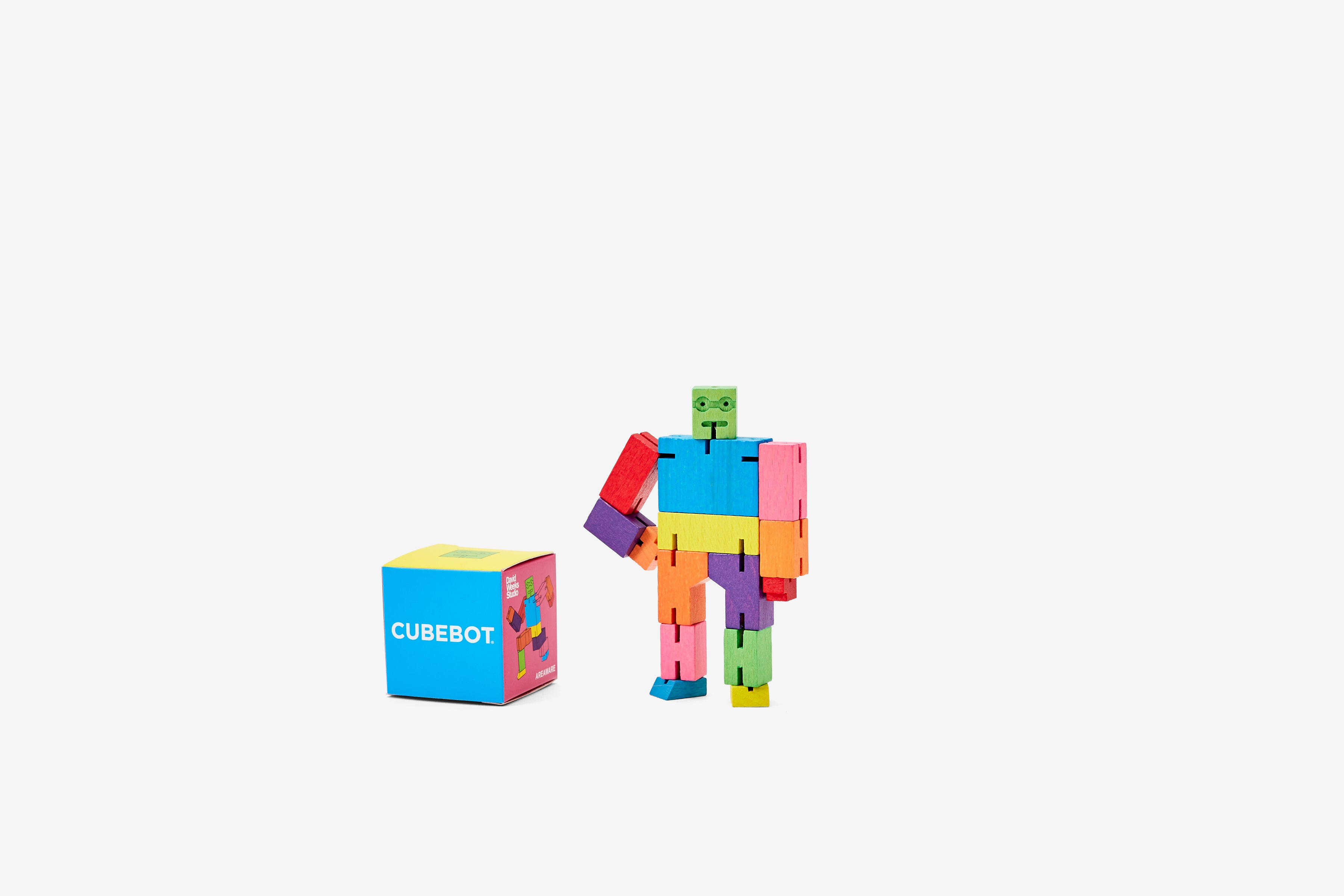 Cubebot micro Areaware – multicolor