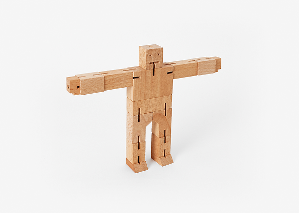 Cubebot small Areaware – natural