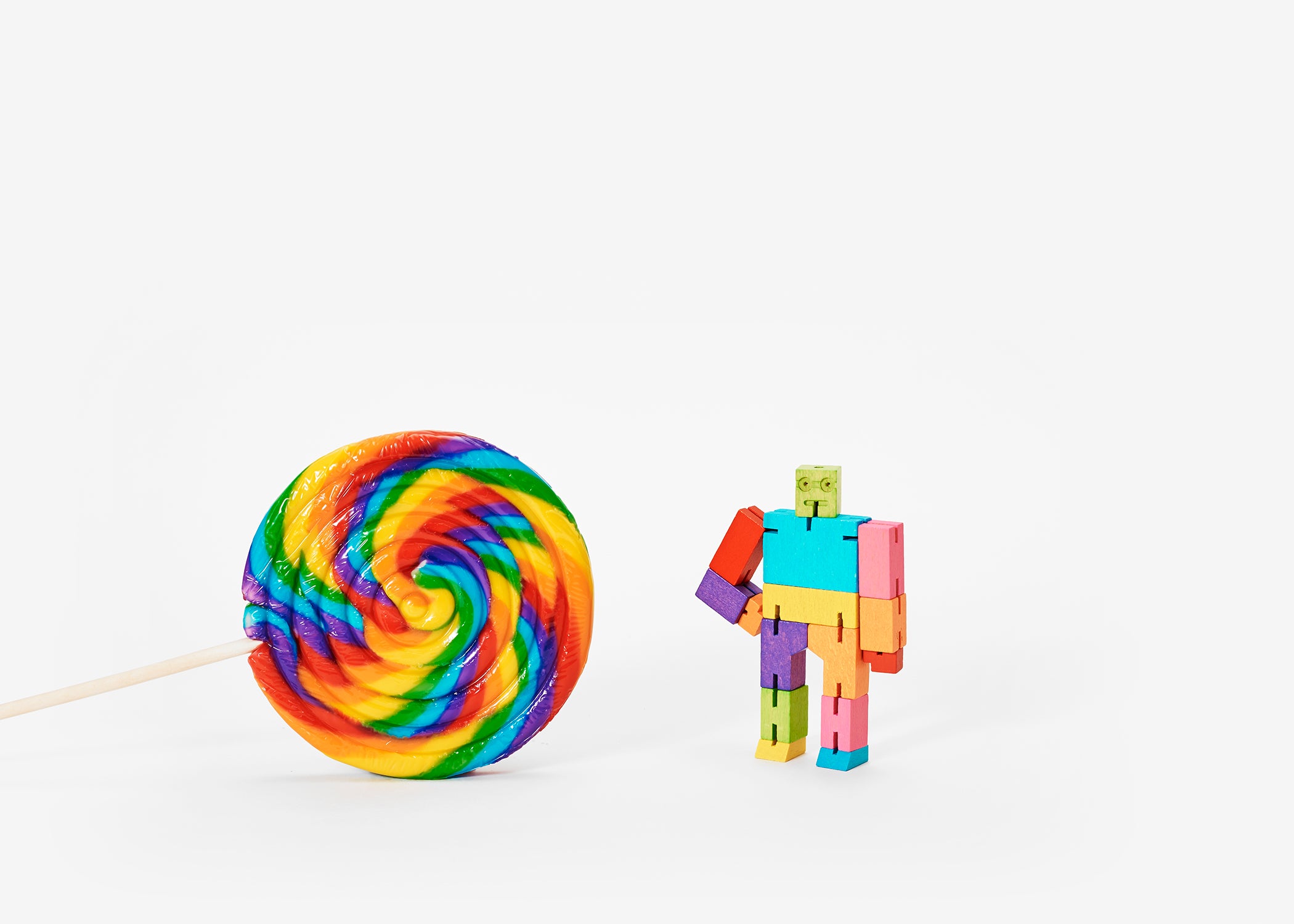 Cubebot micro Areaware – multicolor