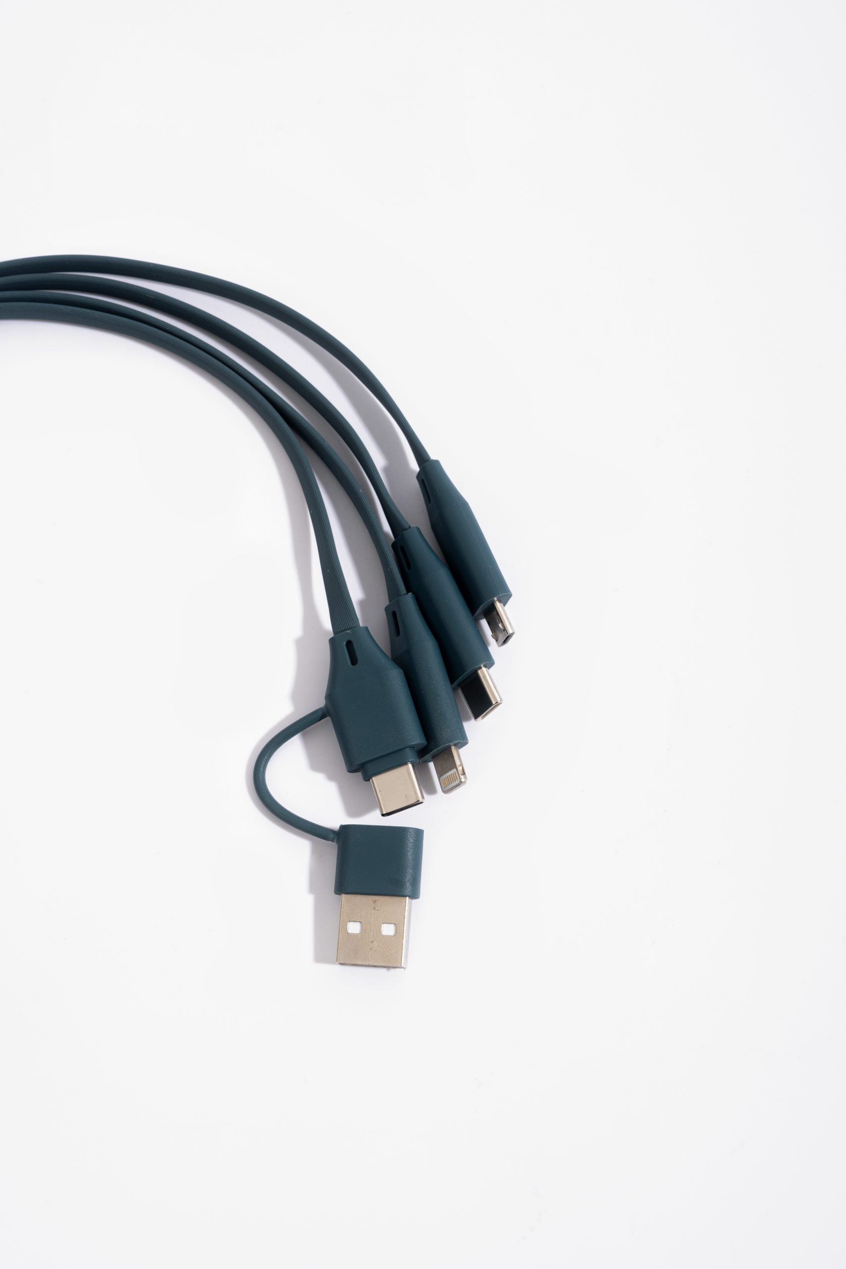 kabel 5 w 1 do ładowania USB z wieloma końcówkami do różnych urządzeń