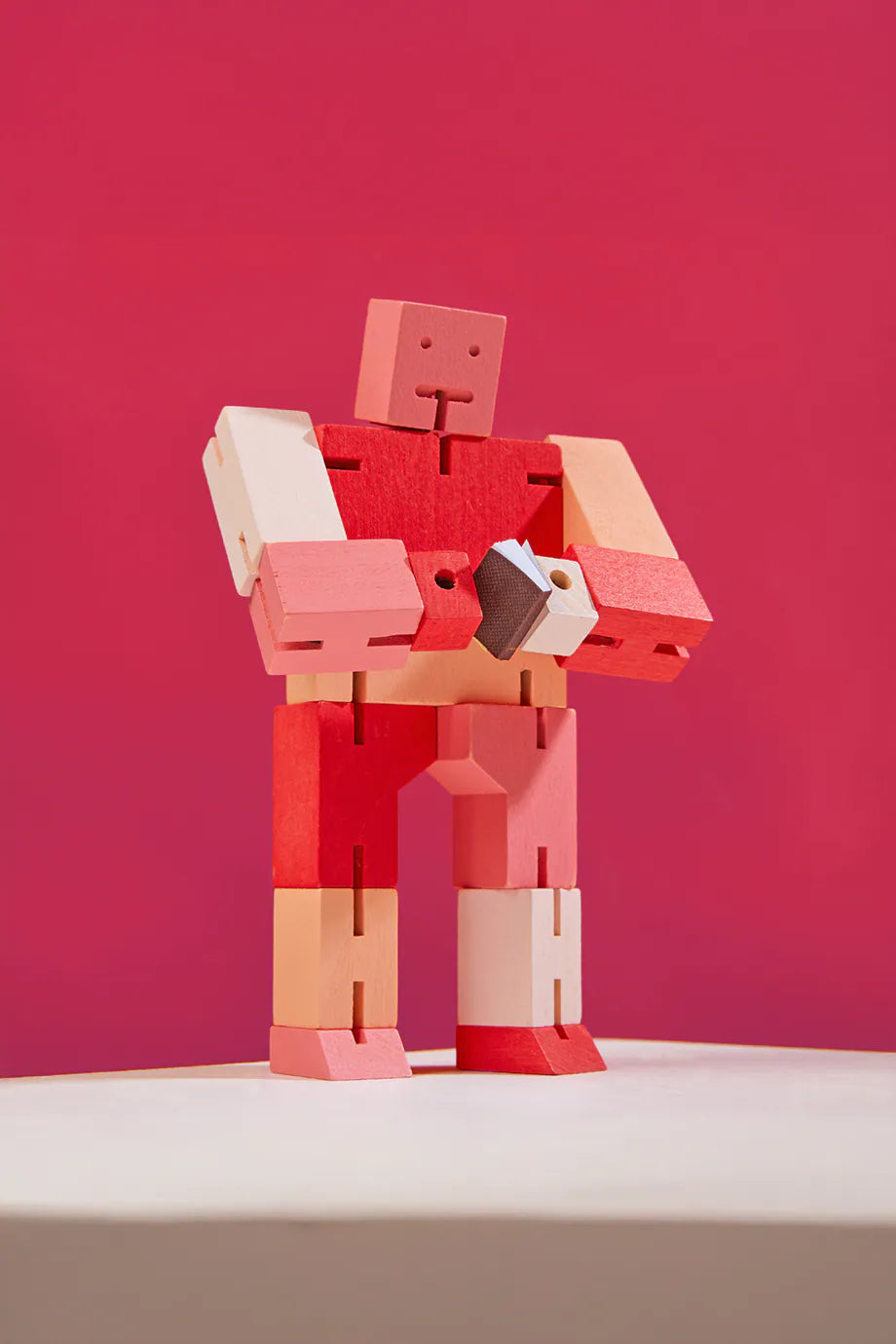 Cubebot micro Areaware – red multicolor