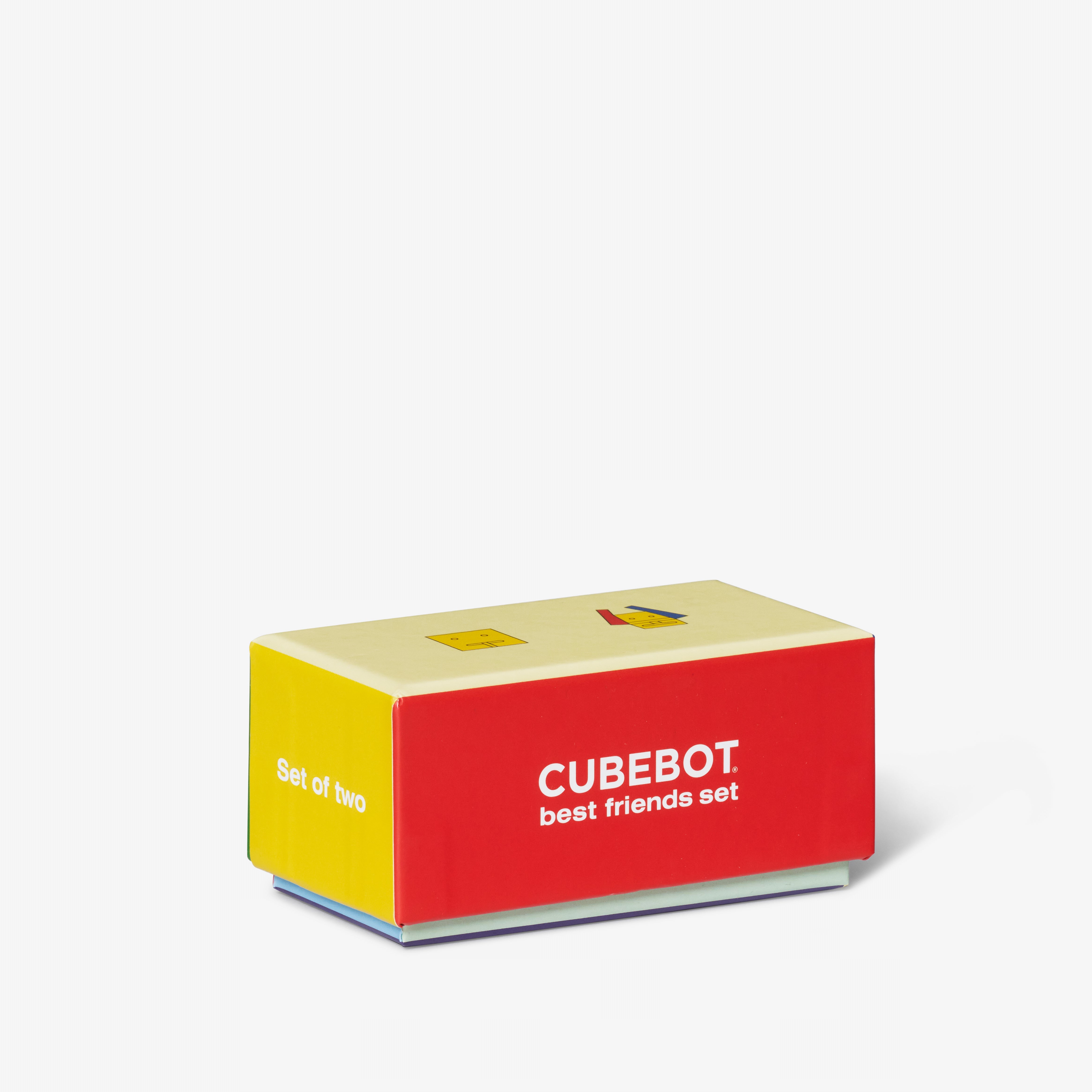 Cubebot Best Friends micro Areaware set