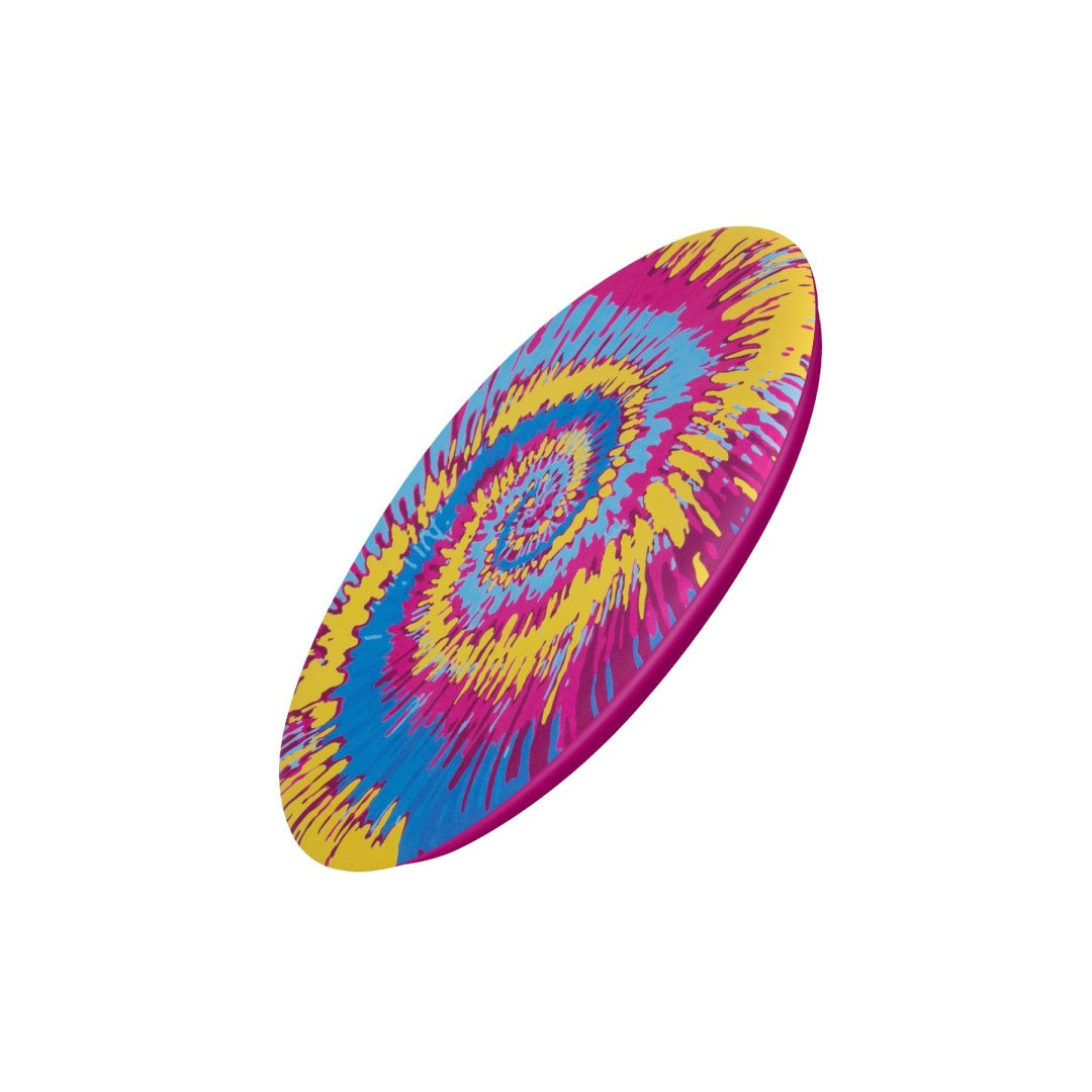 Kolorowe frisbee Waboba Wingman z wzorem tie-dye idealne do zabawy na świeżym powietrzu