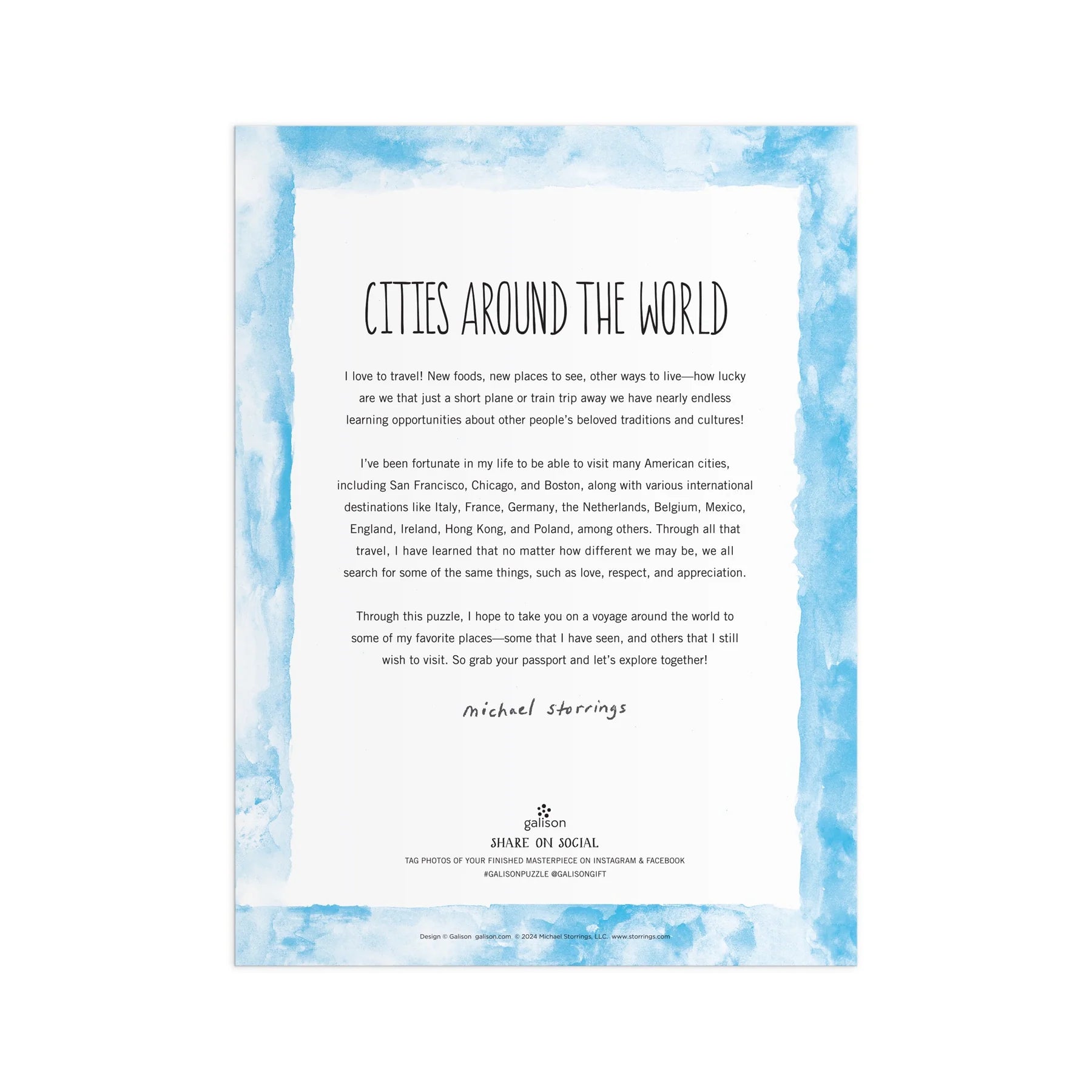 Puzzle 1000 elementów miasta od BV JACOB COMPANY z motywem podróży i miast świata