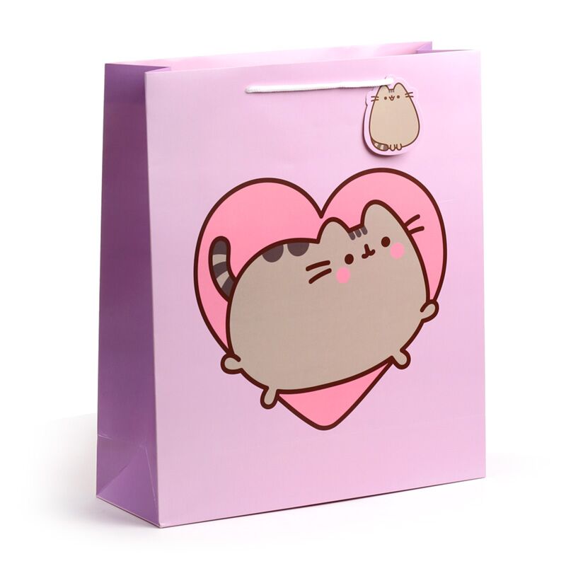 Pusheen the Cat Gift Bag – Heart (XL)