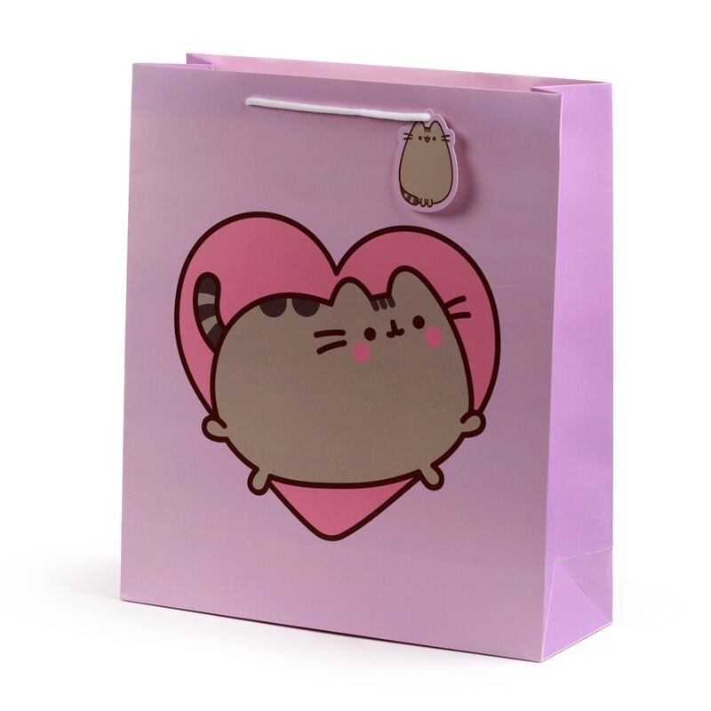 Pusheen the Cat Gift Bag – Heart (XL)