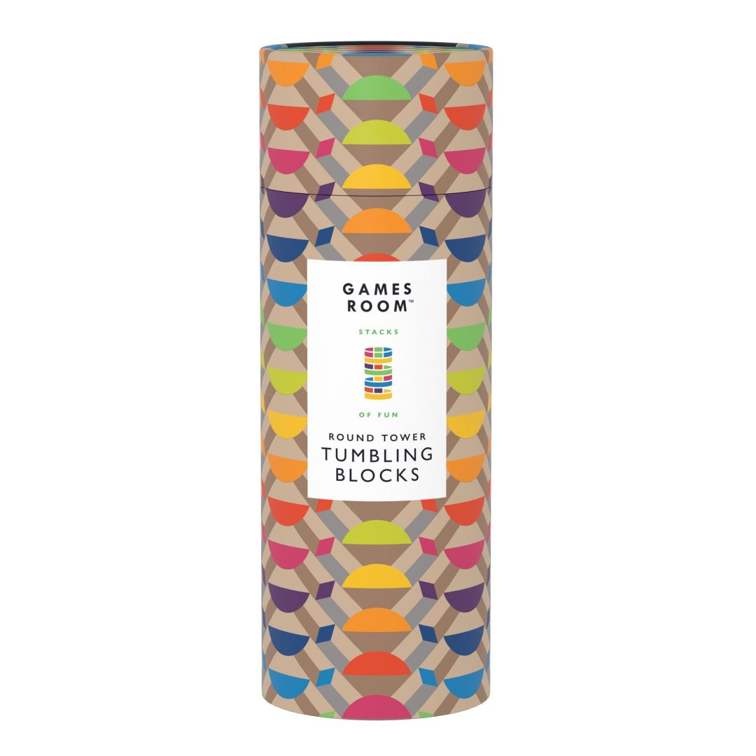 gra wieża z klocków BV JACOB COMPANY w kolorowym opakowaniu z unikalnym wzorem
