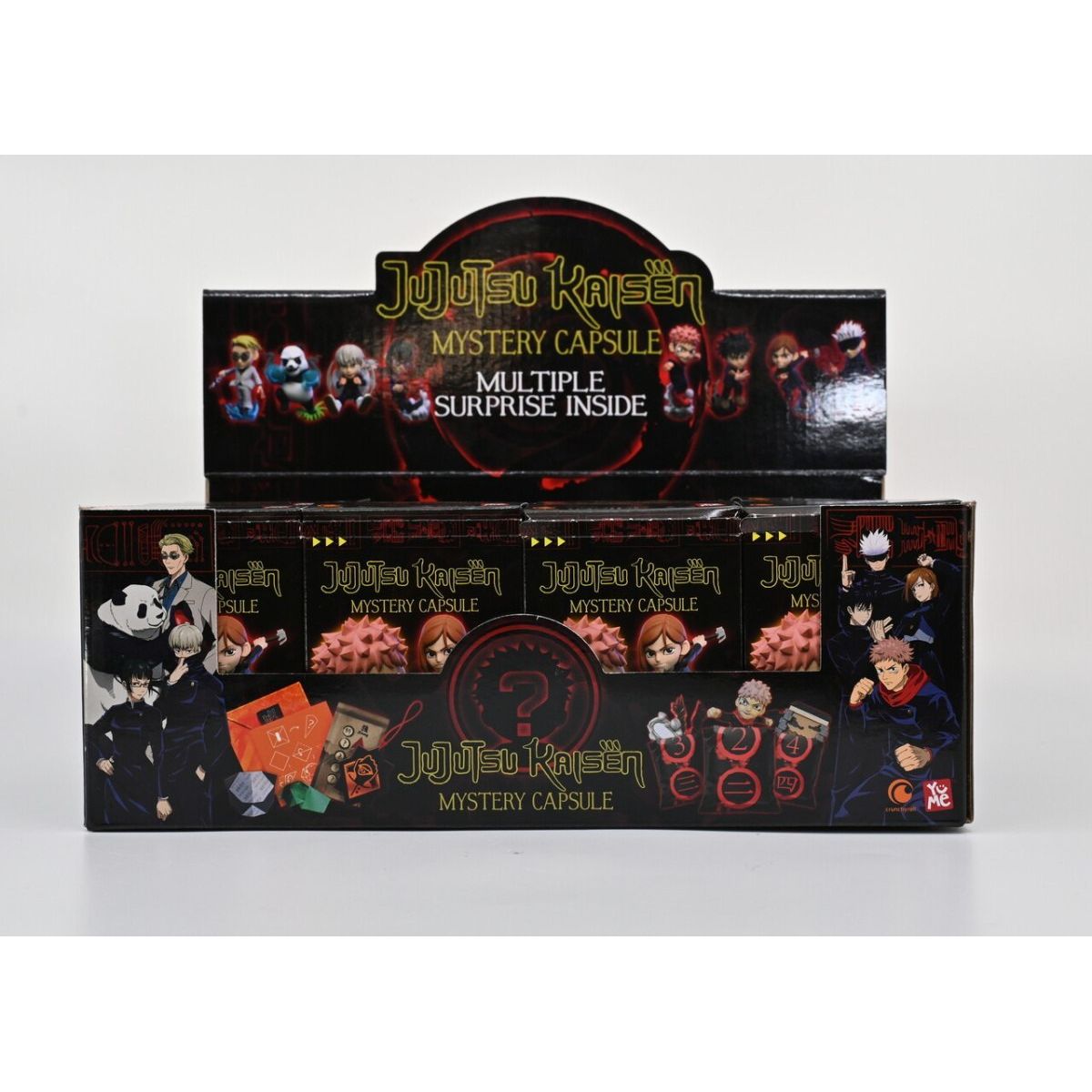Jujutsu Kaisen kapsuła niespodzianka Yamann z postaciami i akcesoriami z anime