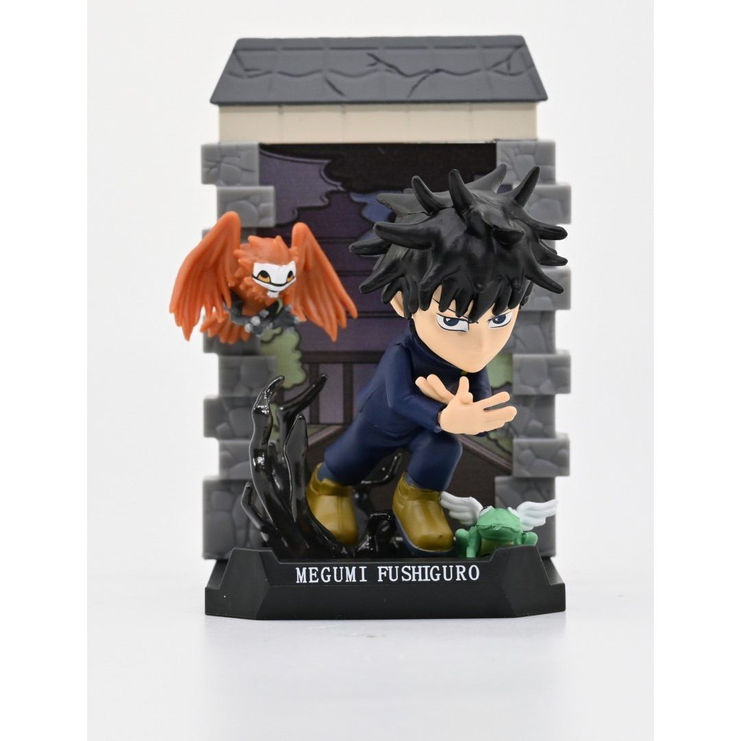 Jujutsu Kaisen kapsuła niespodzianka figurka Megumi Fushiguro z akcesoriami Yamann