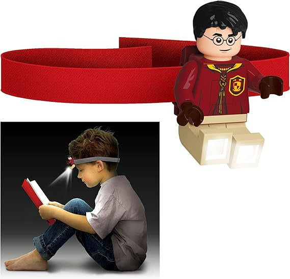 LEGO Harry Potter zestaw piśmienniczy z figurką Harry'ego Pottera i opaską świecącą dla dzieci