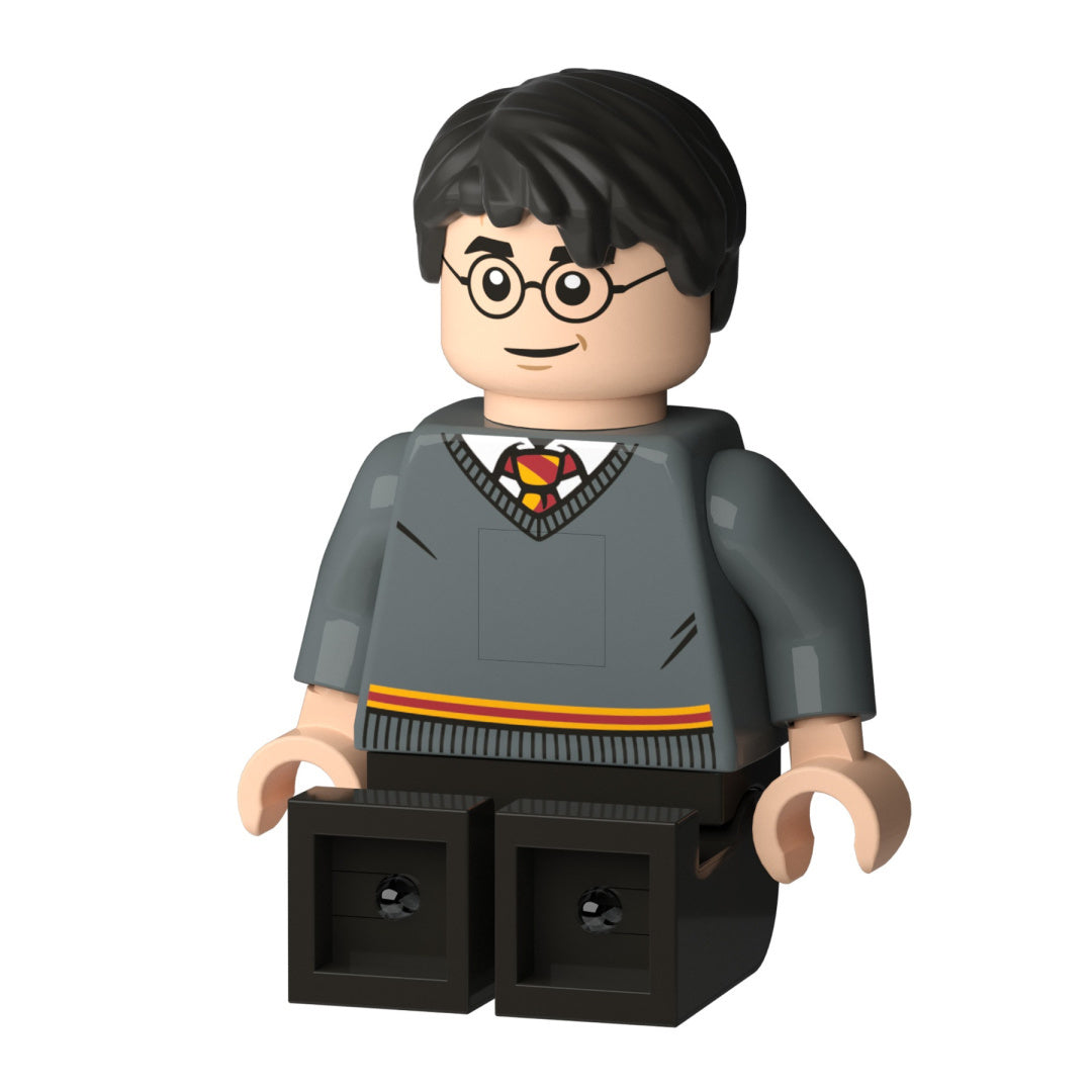 Latarka LEGO Harry Potter w kształcie figurki Harry'ego Pottera z okularami i szkolnym mundurkiem