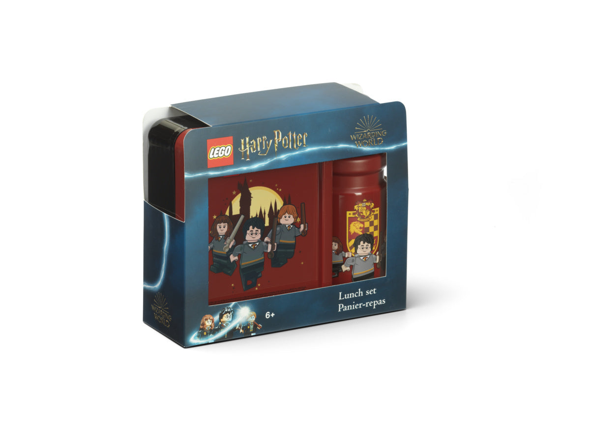 Lunchbox LEGO Harry Potter Gryffindor zestaw śniadaniowy z motywem postaci z filmu