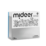 Pudełko z 36 kolorowymi markerami akrylowymi mideer od Yamann do tworzenia artystycznych projektów