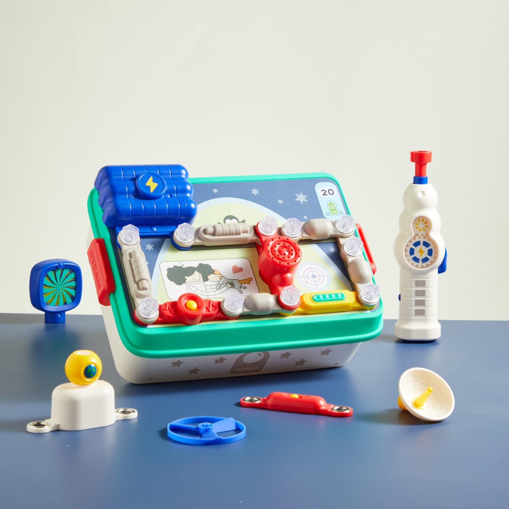 Conjunto de pequeño ingeniero electricista de la marca Yamann con herramientas educativas para niños