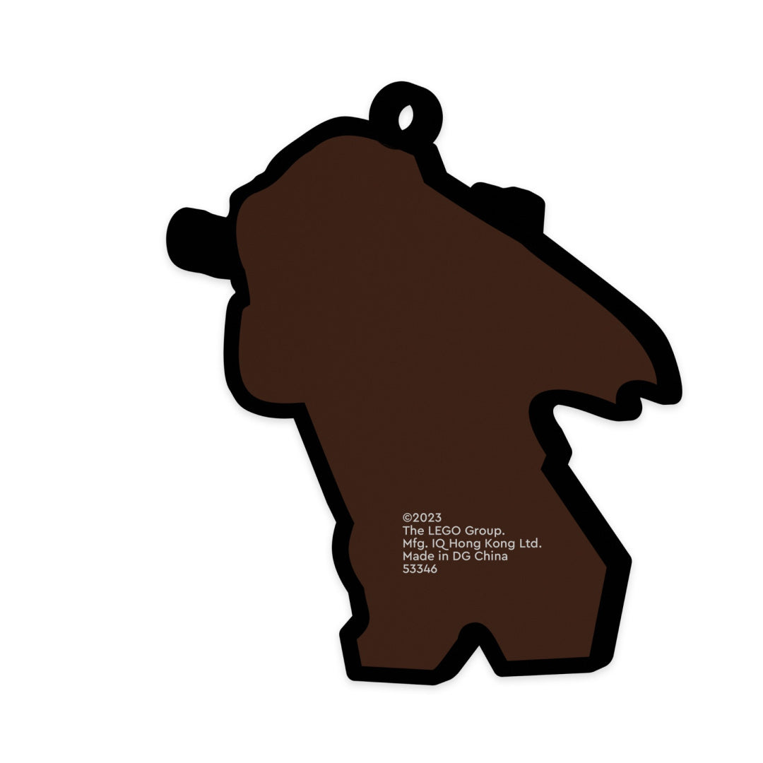 Tył magnesu LEGO Ninjago Arin w kształcie postaci z serii Ninjago od BV JACOB COMPANY