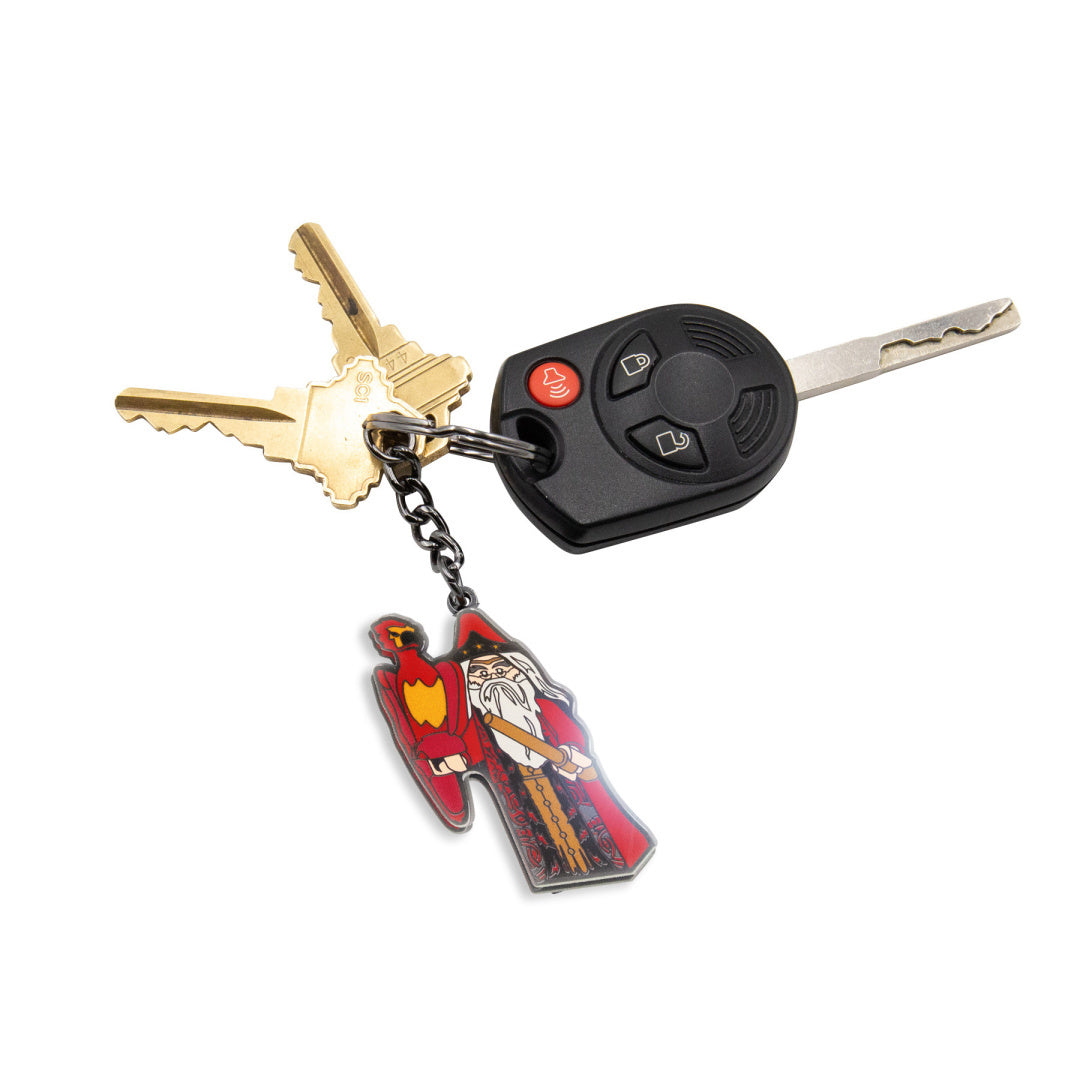 Brelok LEGO Harry Potter Dumbledore z postacią Dumbledore do kluczy i samochodu