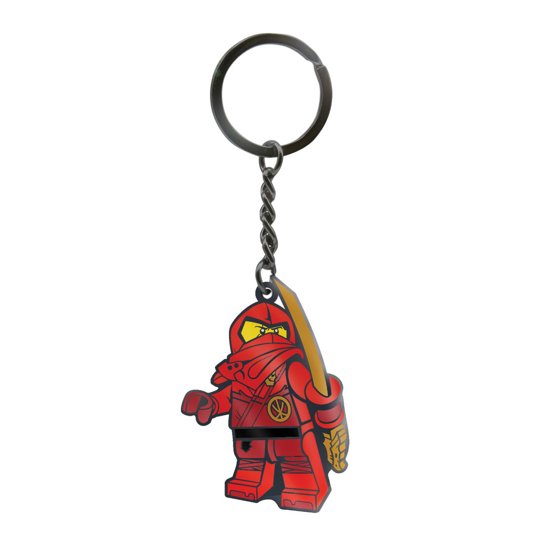 Brelok LEGO Ninjago Kai w czerwonym stroju z mieczem do kluczy od BV JACOB COMPANY