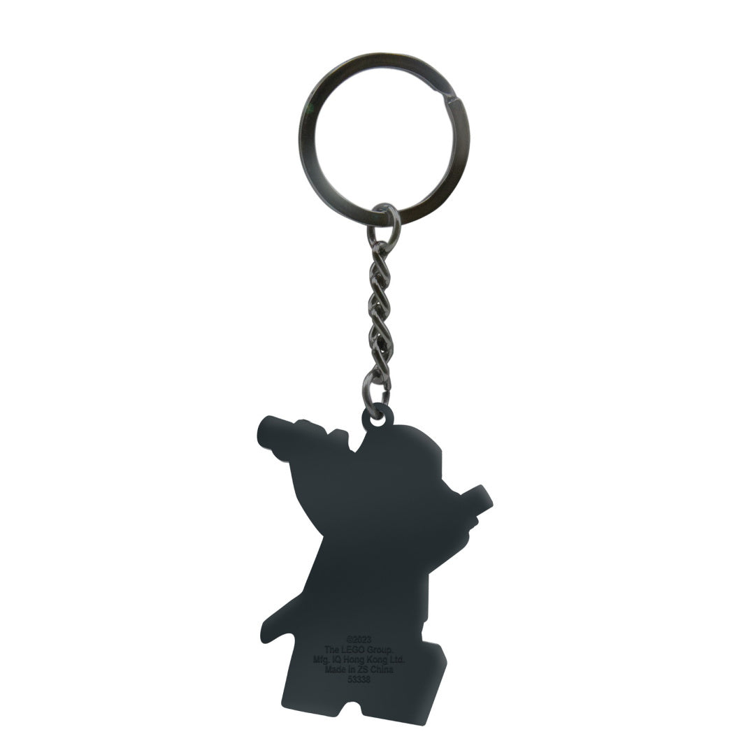 Brelok LEGO Ninjago Lloyd czarny z metalowym kółkiem do kluczy od BV JACOB COMPANY