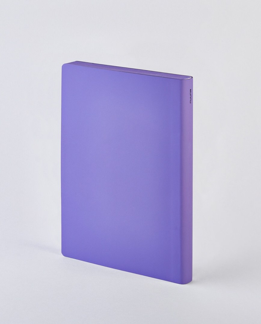 Fioletowy notatnik graficzny serca o minimalistycznym designie od BV JACOB COMPANY