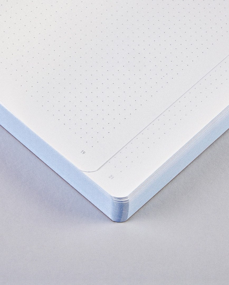 Notatnik graphic L hope z cienkimi stronami w kropki i zaokrąglonymi rogami od BV JACOB COMPANY