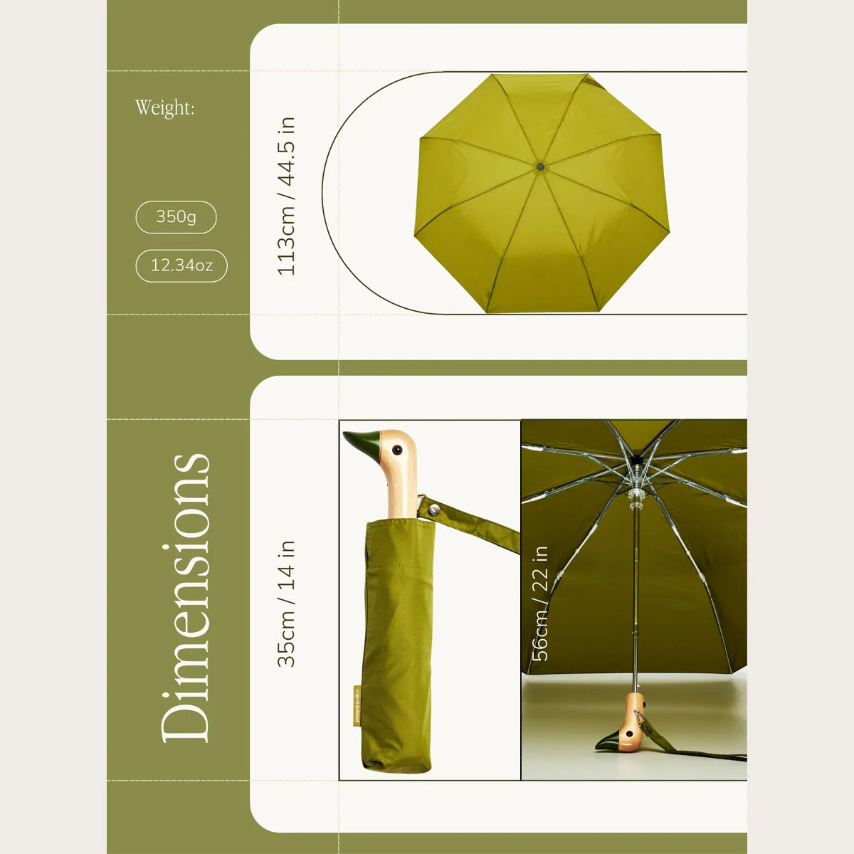 Original Duckhead Umbrella – Olive
