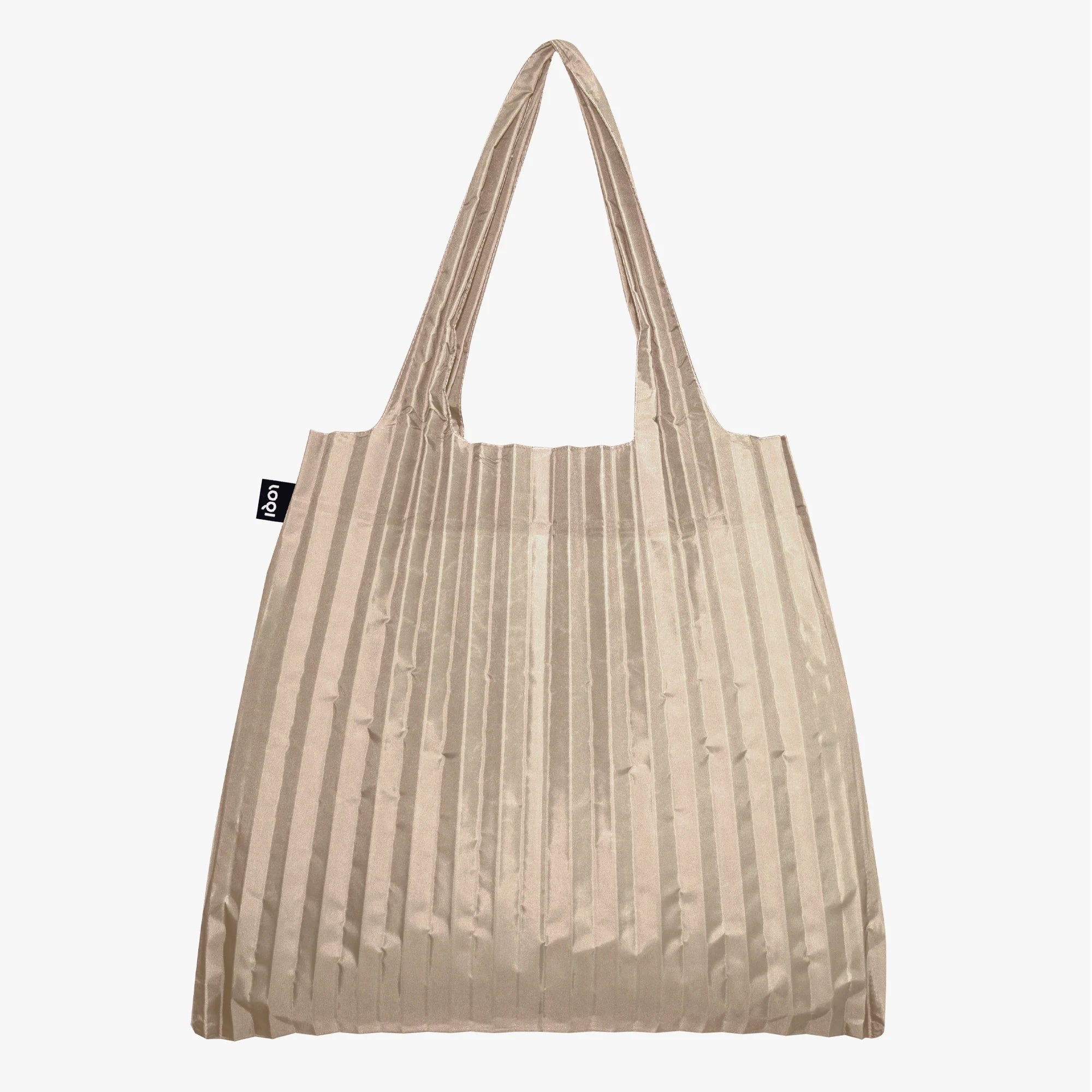 Bolso plisado LOQI – moca