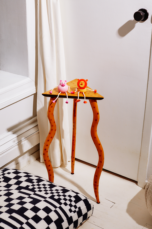 Wooden Lion Figurine by Palimals Areaware