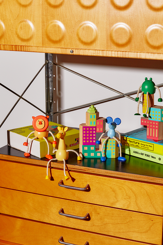 Wooden Lion Figurine by Palimals Areaware