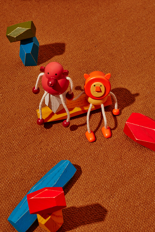 Wooden Monkey Figurine by Palimals Areaware