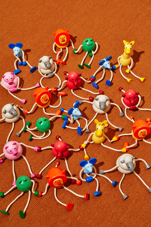 Wooden Monkey Figurine by Palimals Areaware