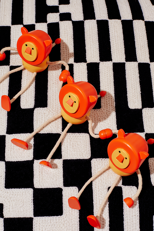 Wooden Lion Figurine by Palimals Areaware