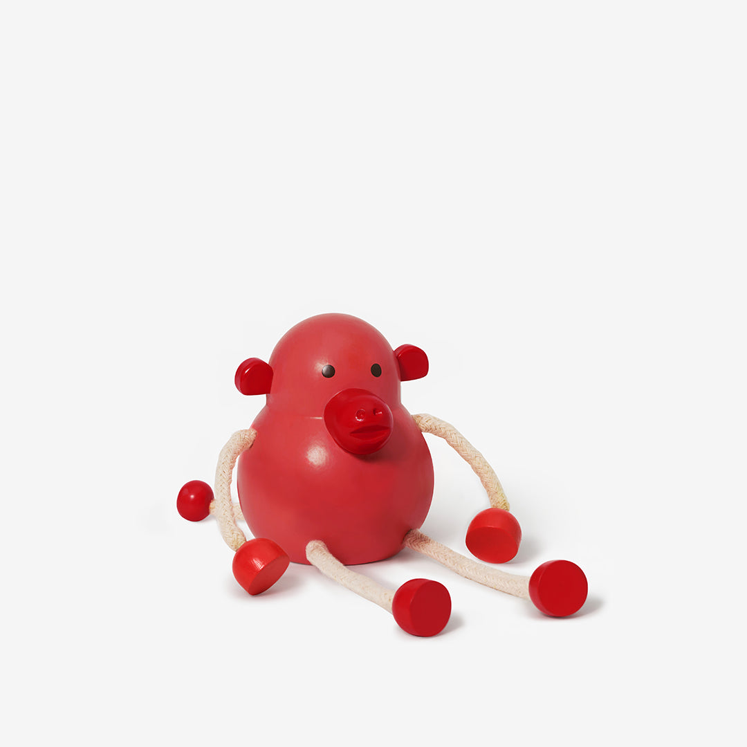 Wooden Monkey Figurine by Palimals Areaware