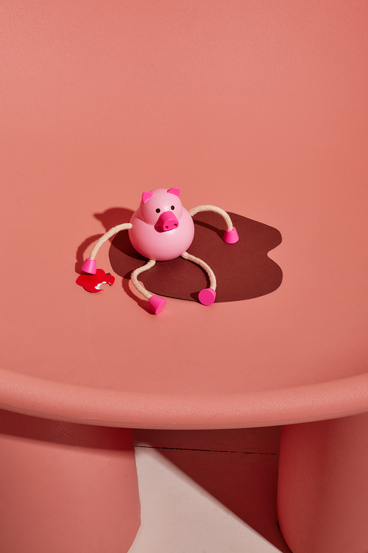 Wooden Pig Figurine by Palimals Areaware