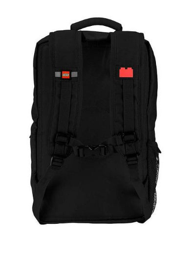 plecak LEGO czarny z regulowanymi paskami i uchwytem do codziennego użytku